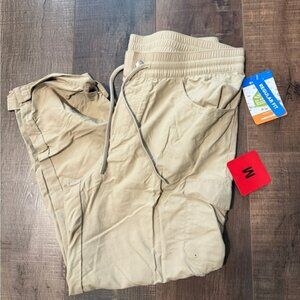 Columbia Tan Cargo Pants with Mesh‎ Lining